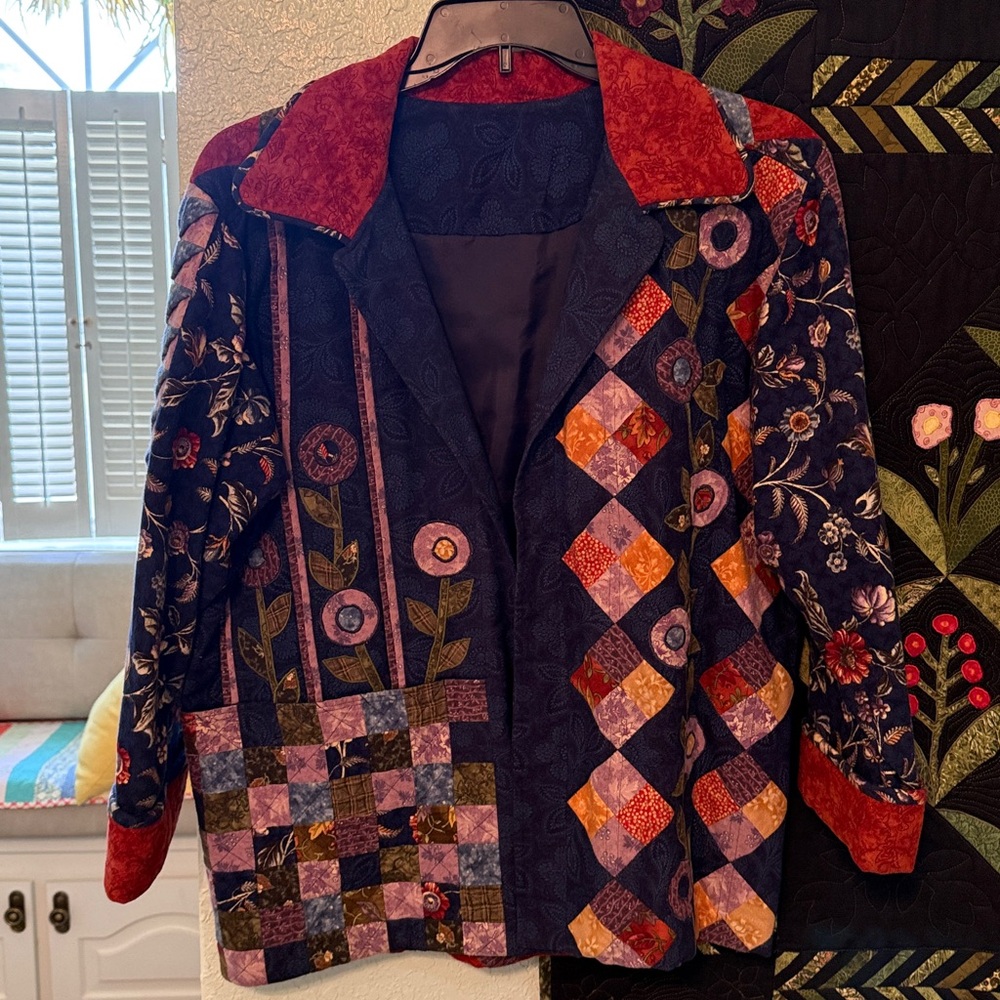Colorful Patchwork Women's Jacket